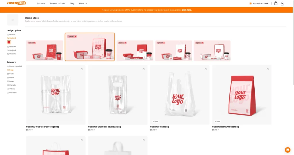 fusenpack-custom-store