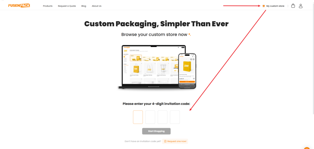 Customizing with FUSENPACK