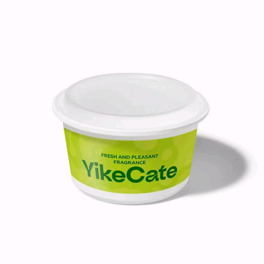 restaurant custom food packaging:plastic soup bowl w/ Lid