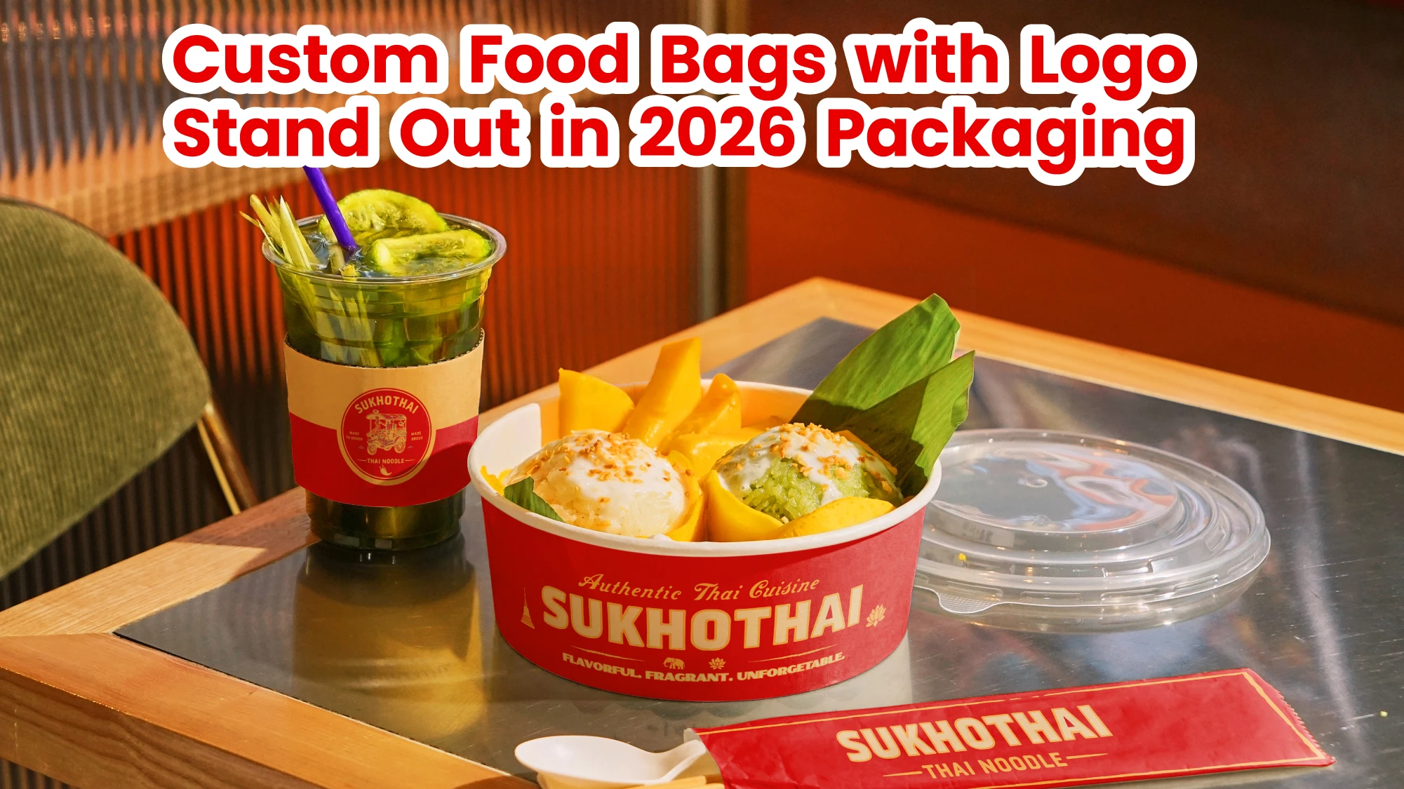Custom Food Bags with Logo: Stand Out in 2026 Packaging