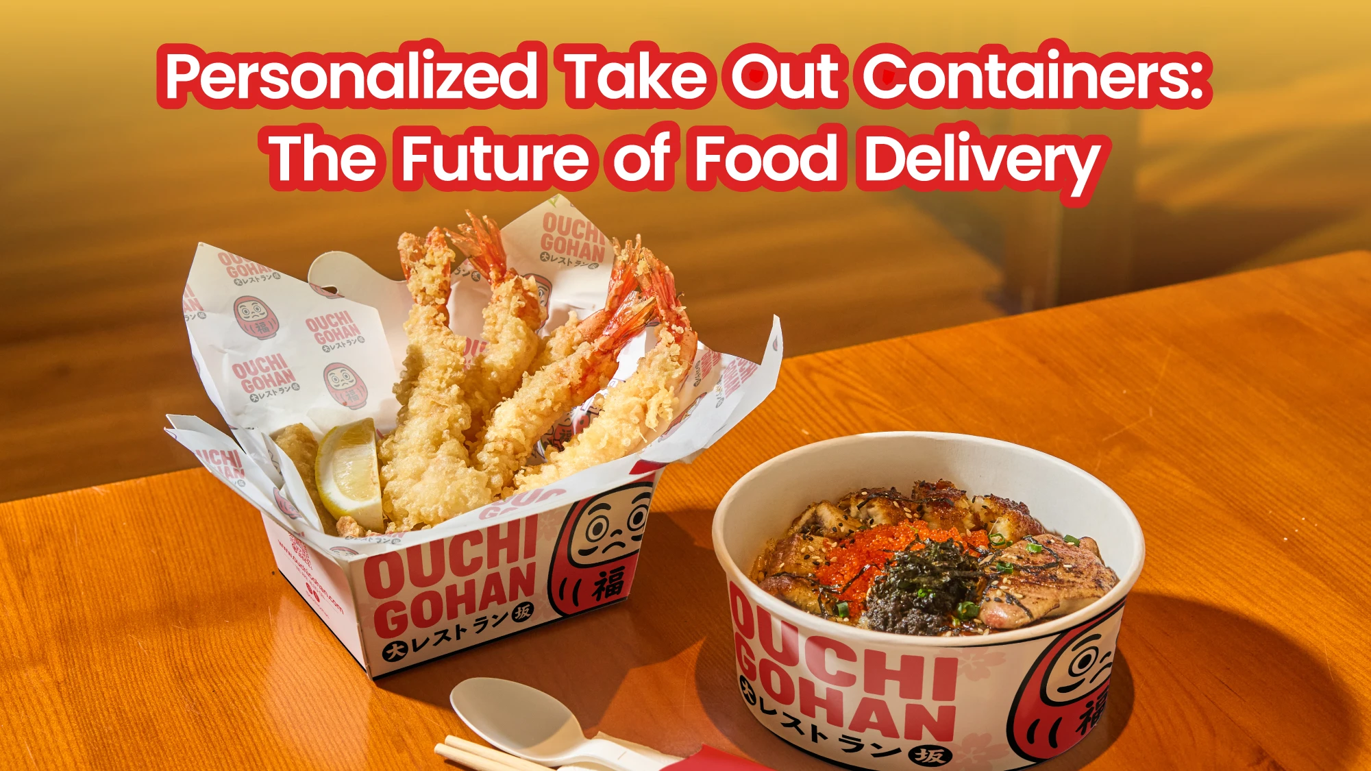 Personalized Take Out Containers: The Future of Food Delivery