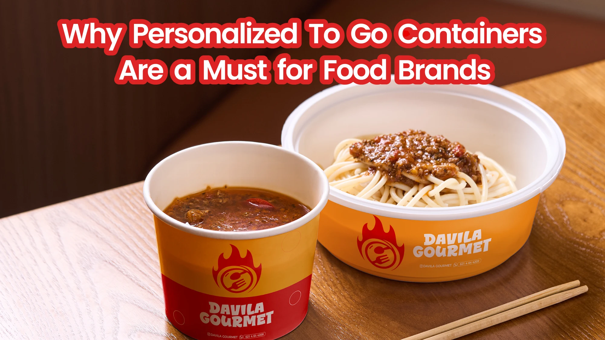 Why Personalized To Go Containers Are a Must for Food Brands