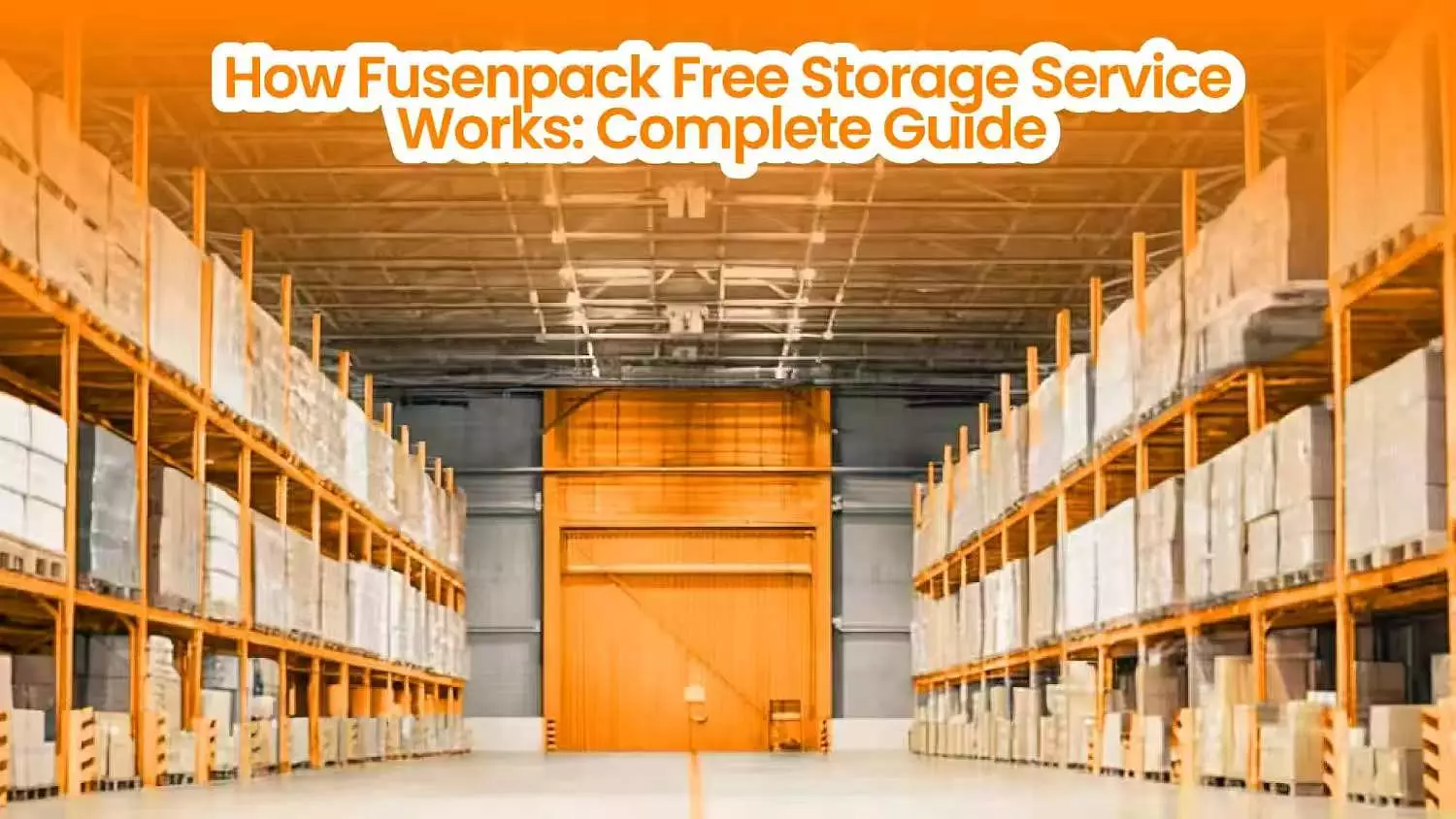 How Fusenpack Free Storage Service Works: Complete Guide