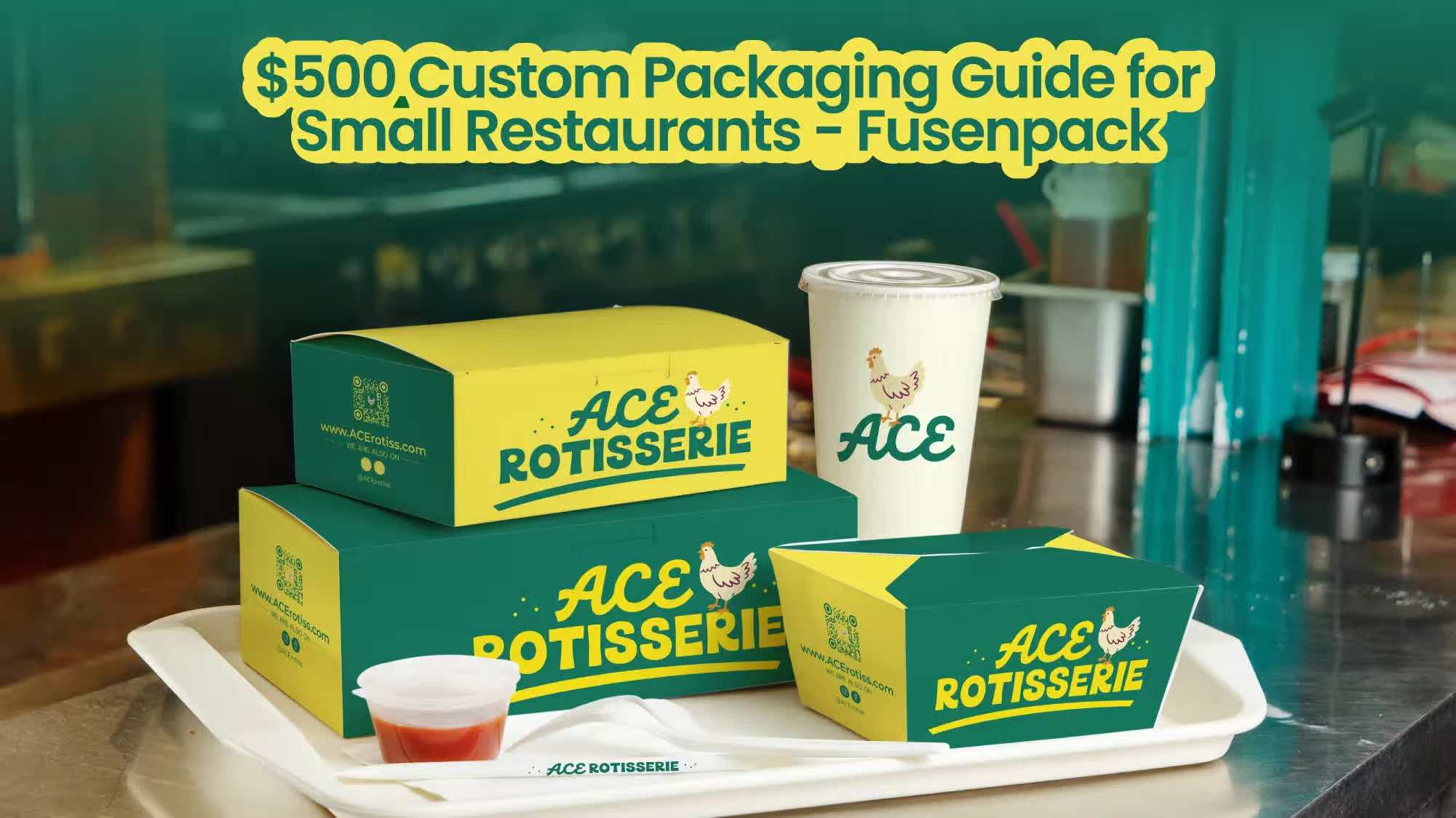 $500 custom packaging Guide for Small Restaurants – Fusenpack