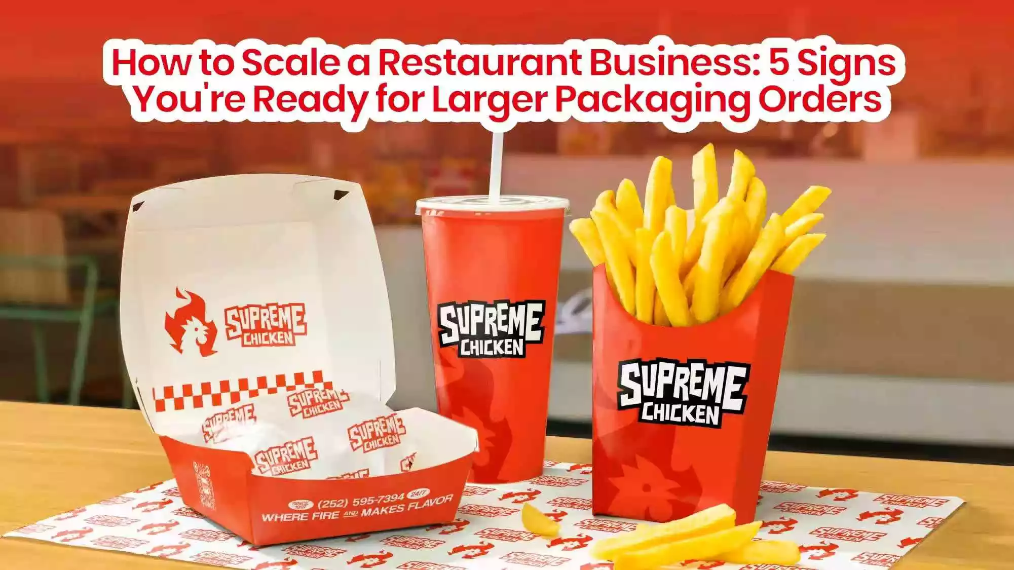 How to Scale a Restaurant Business: 5 Signs You’re Ready for Larger Packaging Orders
