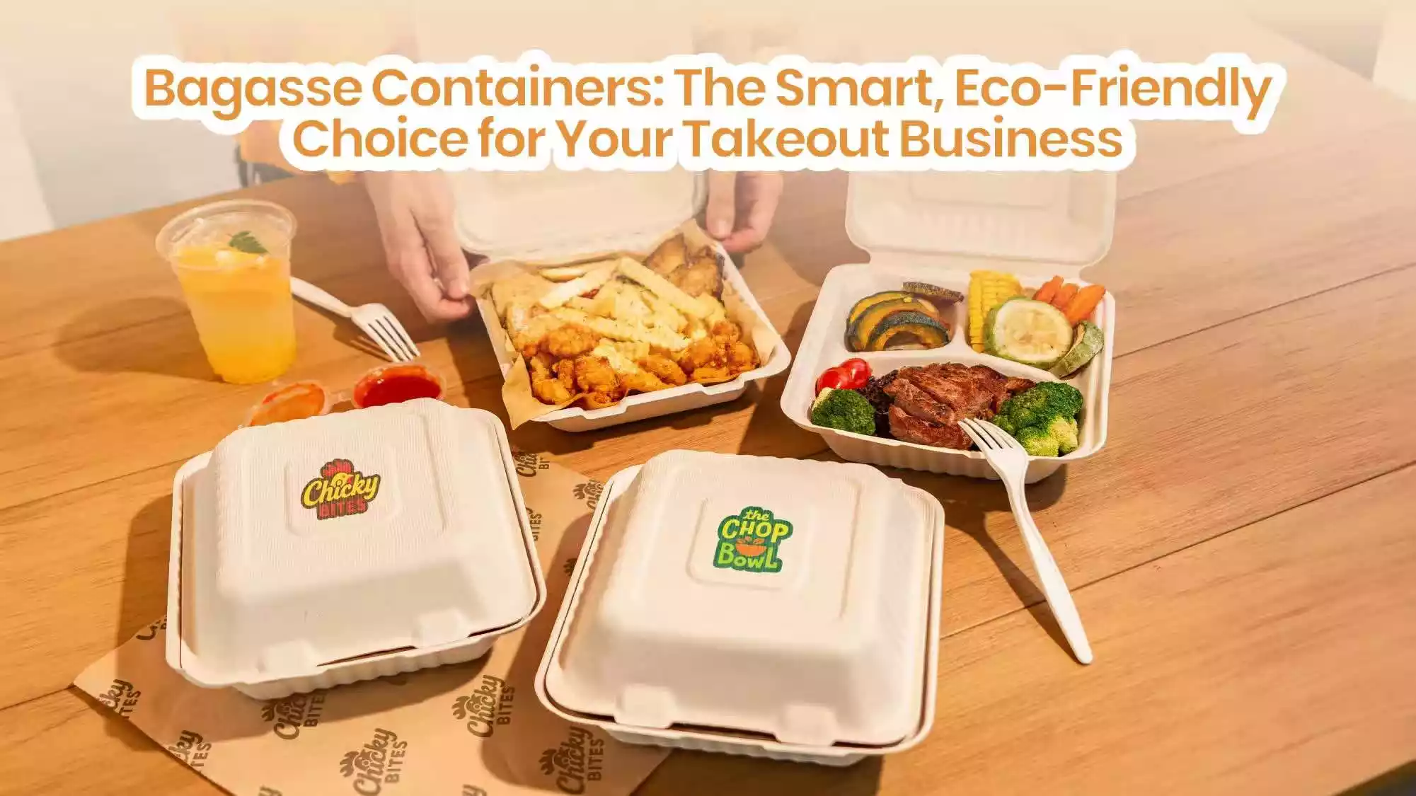 Bagasse Containers: The Smart, Eco-Friendly Choice for Your Takeout Business