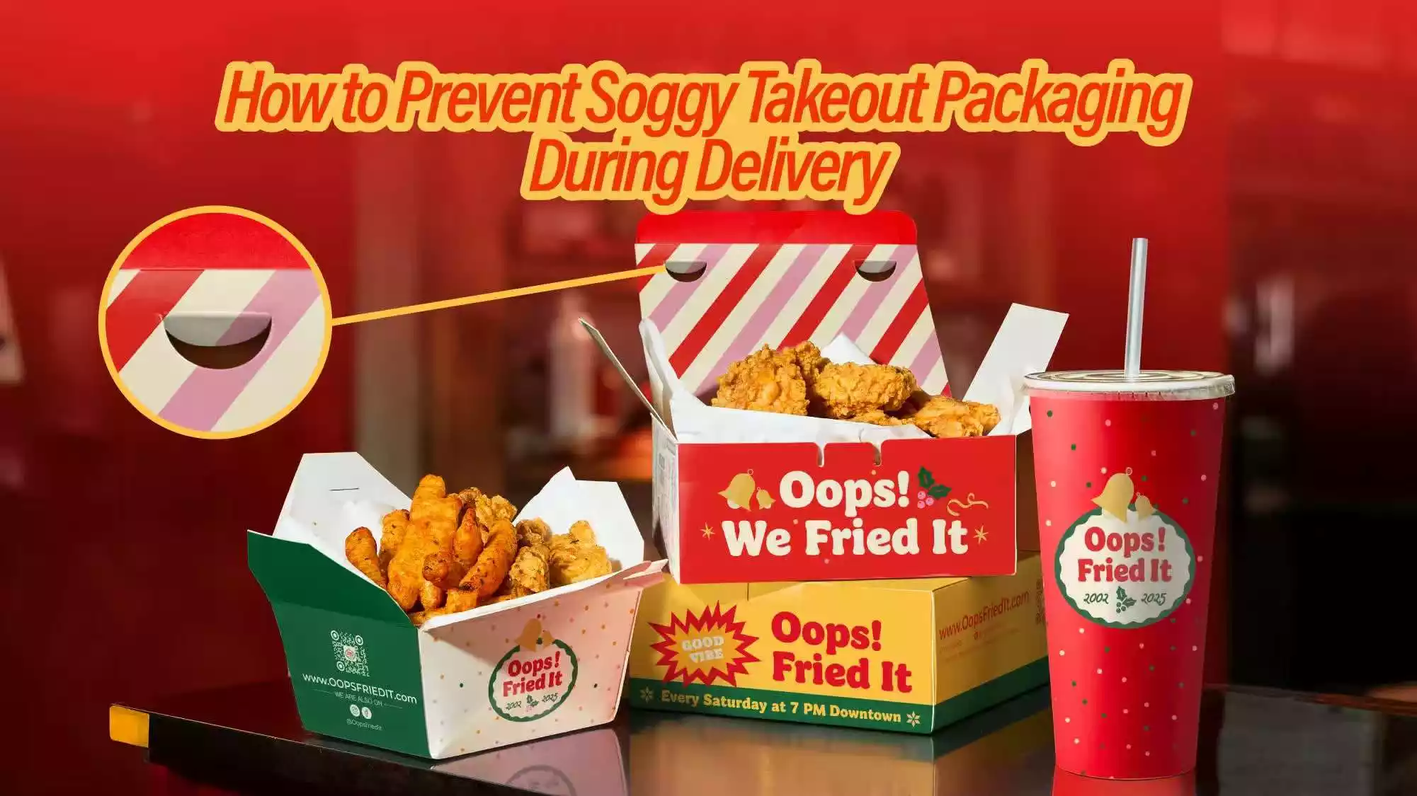 How to Prevent Soggy Takeout Packaging During Delivery