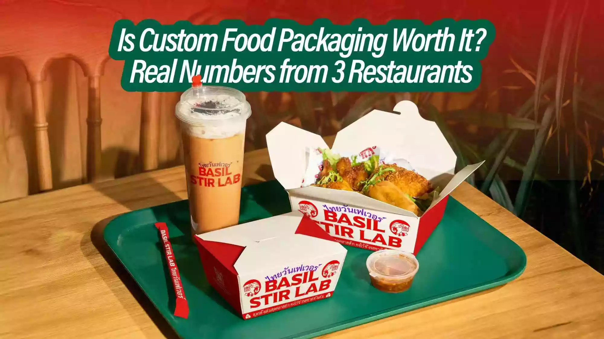 Is Custom Food Packaging Worth It? Real Numbers from 3 Restaurants