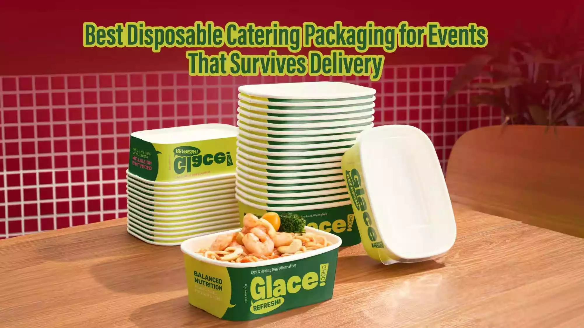 Best Disposable Catering Packaging for Events That Survives Delivery
