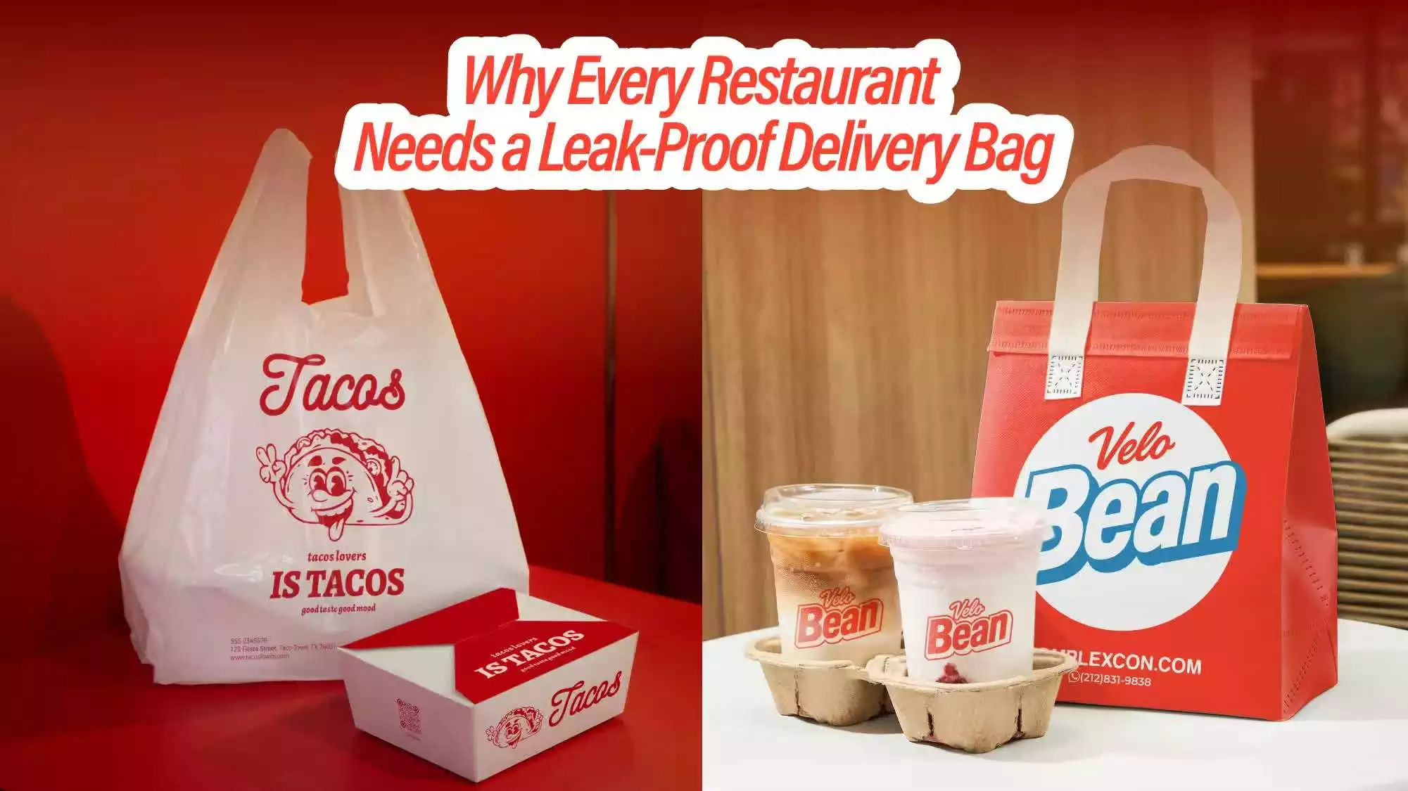 Why Every Restaurant Needs a Leak-Proof Delivery Bag