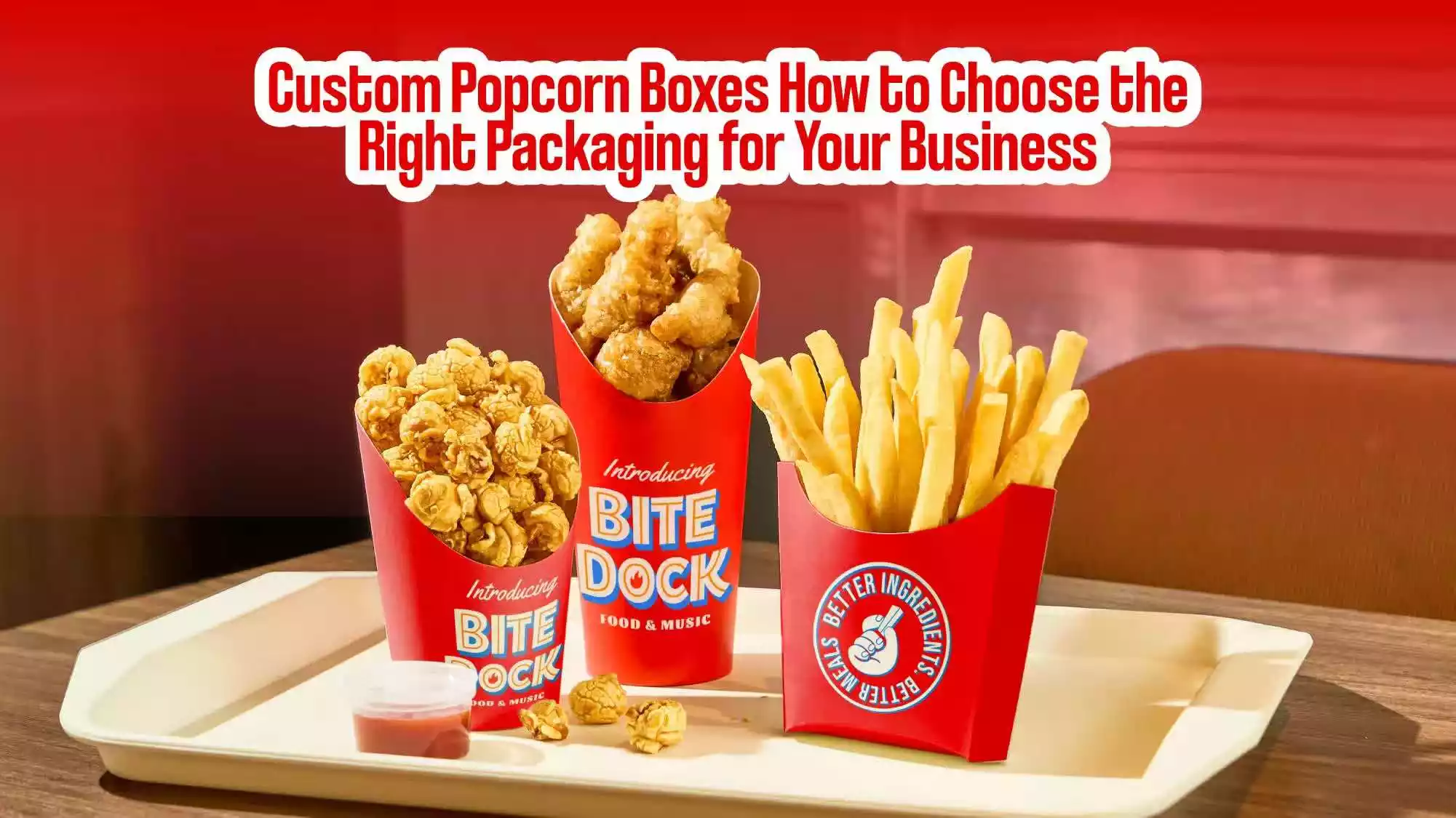 Custom Popcorn Boxes: How to Choose the Right Packaging for Your Business