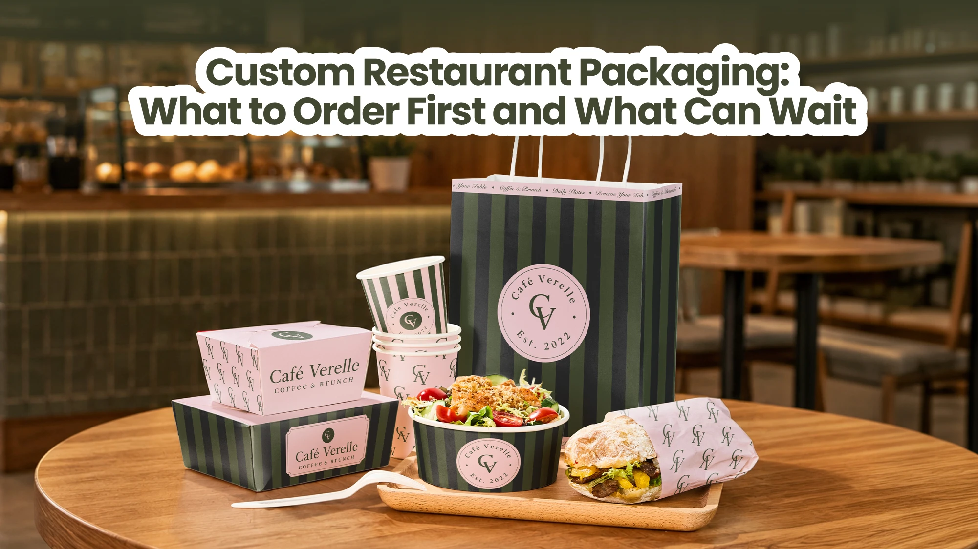 Custom Restaurant Packaging: What to Order First and What Can Wait